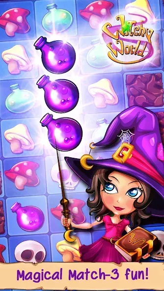 Witchy World (Уитчи Ворлд)  [МОД Много монет] Screenshot 1