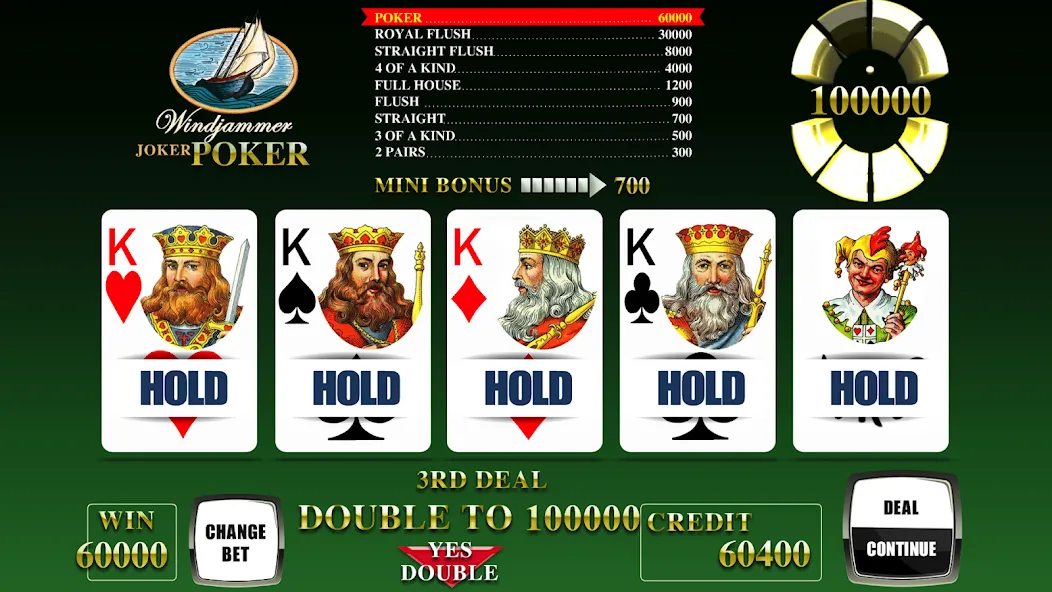 Windjammer Poker (Уиндджаммер Покер)  [МОД Меню] Screenshot 5
