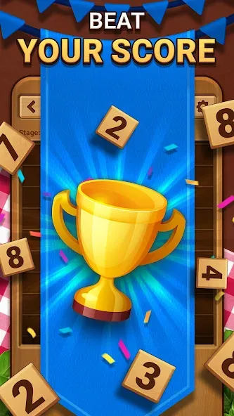 Woodber - Classic Number Game (Вудбер)  [МОД Много денег] Screenshot 4