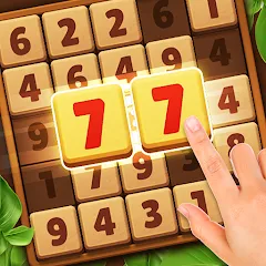 Скачать взломанную Woodber - Classic Number Game (Вудбер)  [МОД Много денег] - последняя версия apk на Андроид
