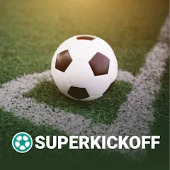 Скачать взломанную Superkickoff - Soccer manager (уперкикофф)  [МОД Mega Pack] - полная версия apk на Андроид
