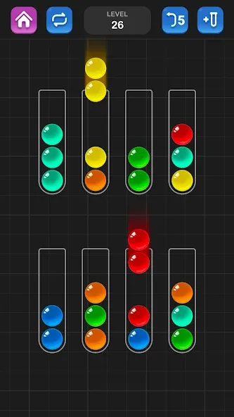 Ball Sort Puzzle - Color Game  [МОД Mega Pack] Screenshot 3