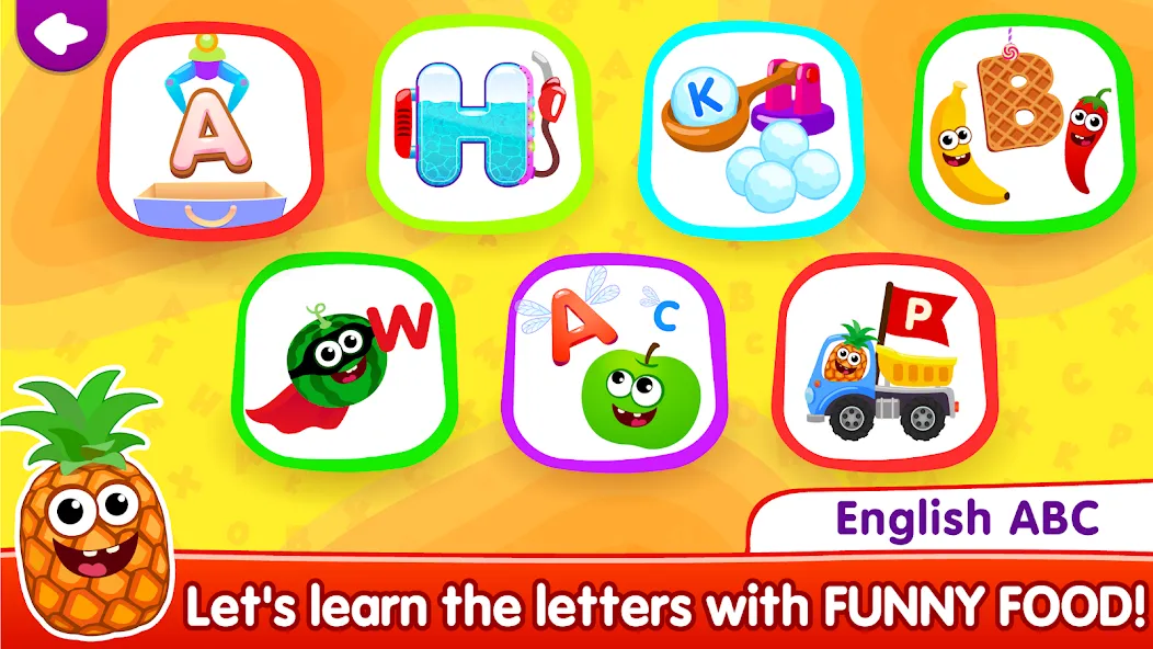 ABC kids! Alphabet learning!  [МОД Много денег] Screenshot 1