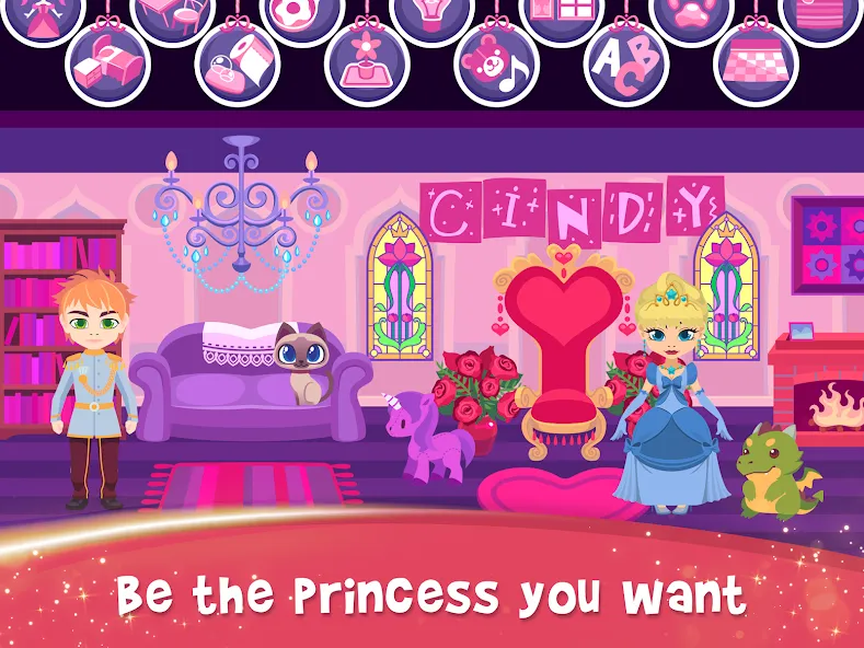 My Princess Castle: Doll Game (Мой Принцессин Замок)  [МОД Mega Pack] Screenshot 1