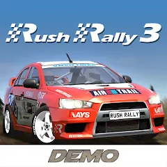 Взломанная Rush Rally 3 Demo (Раш Ралли 3 Демо)  [МОД Все открыто] - полная версия apk на Андроид