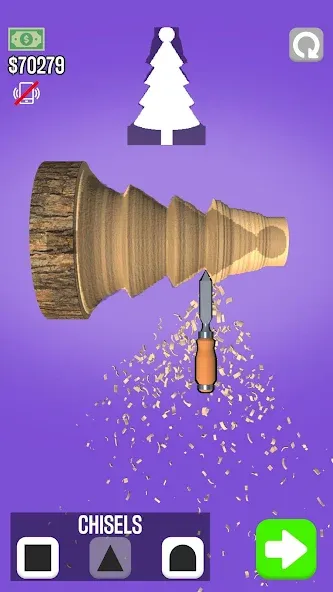 Woodturning (Вудтурнинг)  [МОД Unlimited Money] Screenshot 2
