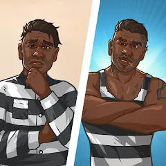 Скачать взломанную Hoosegow: Prison Survival (Хузгау)  [МОД Меню] - стабильная версия apk на Андроид