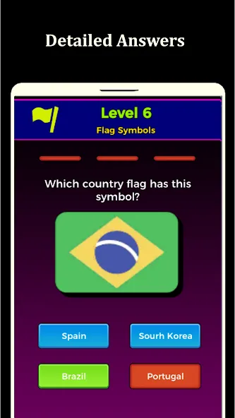 World Flags Quiz Game (Ворлд Флагс Квиз Гейм)  [МОД Unlimited Money] Screenshot 4