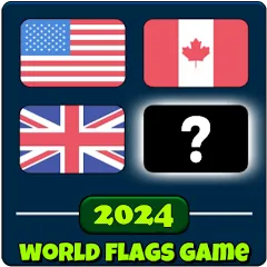 Скачать взлом World Flags Quiz Game (Ворлд Флагс Квиз Гейм)  [МОД Unlimited Money] - стабильная версия apk на Андроид