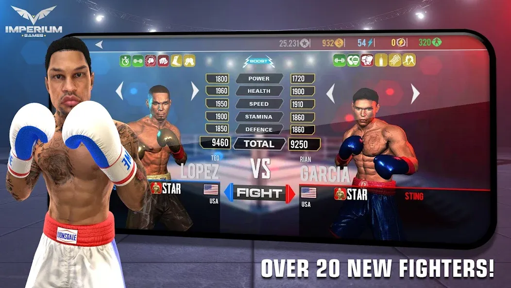 Boxing - Fighting Clash (Боксинг)  [МОД Все открыто] Screenshot 4