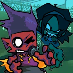 Взлом Sunday Night Music Battle (Музыкальное сражение)  [МОД Mega Pack] - последняя версия apk на Андроид