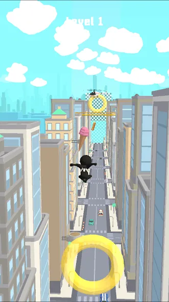 Web Slinging Race (Веббросок гонок)  [МОД Много денег] Screenshot 3