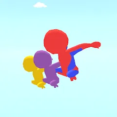 Скачать взломанную Web Slinging Race (Веббросок гонок)  [МОД Много денег] - полная версия apk на Андроид