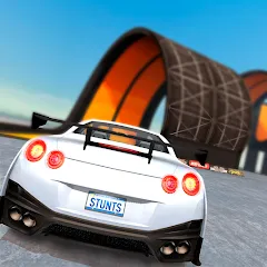 Взлом Car Stunt Races: Mega Ramps (Кар Стант Рейсы)  [МОД Бесконечные монеты] - последняя версия apk на Андроид
