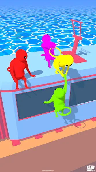 Monsters Gang 3D: beast fights  [МОД Много монет] Screenshot 2