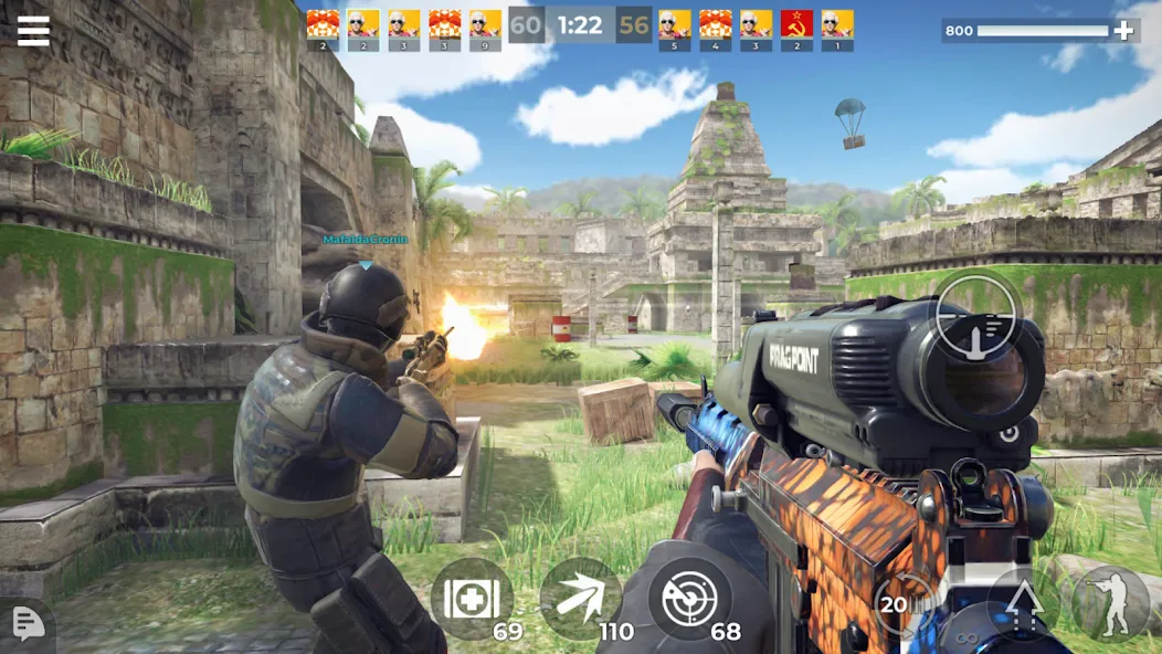 AWP Mode: Online Sniper Action (ЭЙВИПИ Режим)  [МОД Много монет] Screenshot 2