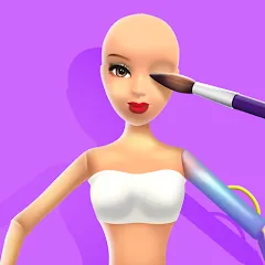 Взлом Doll Makeover - DIY 3D Dolly  [МОД Бесконечные деньги] - полная версия apk на Андроид