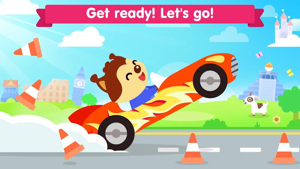 Car games for kids & toddler  [МОД Много монет] Screenshot 4