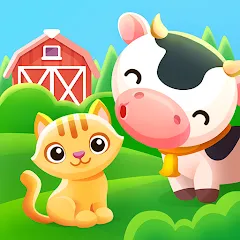 Взломанная Animal sounds games for babies  [МОД Много денег] - последняя версия apk на Андроид