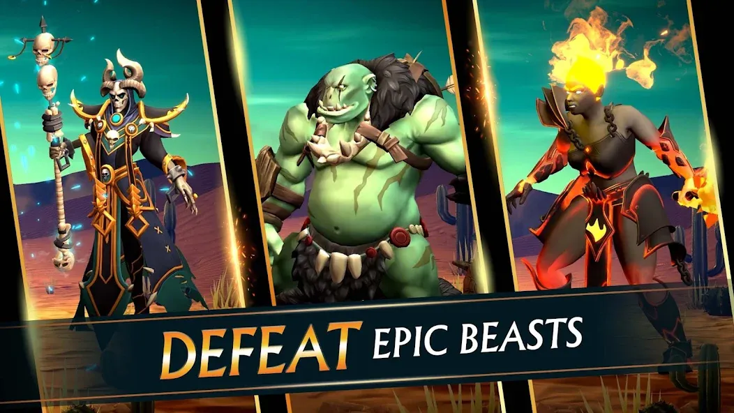 Puzzle Quest 3 - Match 3 RPG (Пазл Квест 3)  [МОД Бесконечные монеты] Screenshot 4