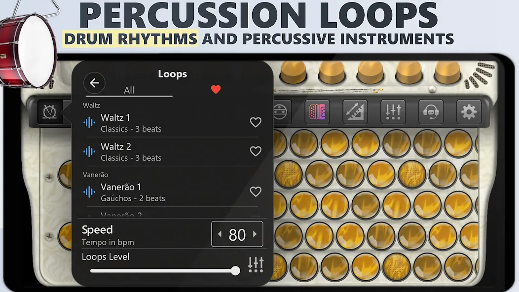 Accordion Chromatic Button (Аккордеон с хроматическими кнопками)  [МОД Unlimited Money] Screenshot 3