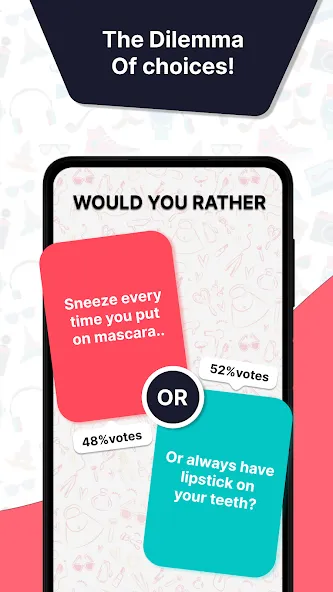Would u Rather? Party Game  [МОД Menu] Screenshot 2