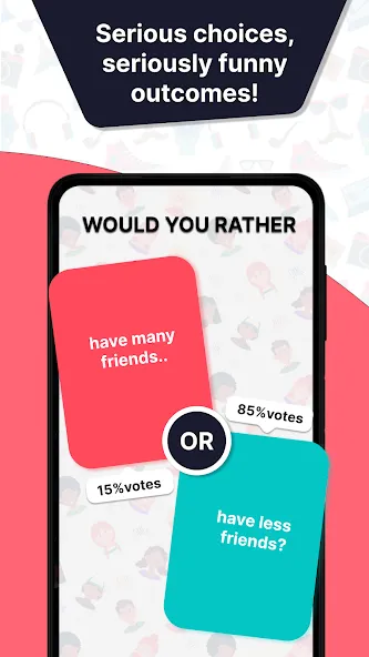 Would u Rather? Party Game  [МОД Menu] Screenshot 4
