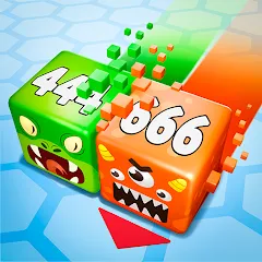 Скачать взломанную Cube Zone io  [МОД Unlocked] - последняя версия apk на Андроид