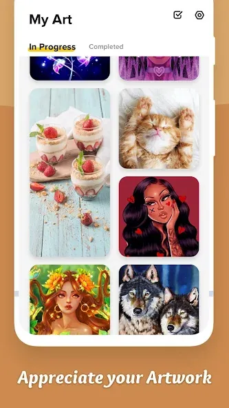 Coloring Game: Paint by Number  [МОД Бесконечные монеты] Screenshot 5