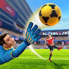 Скачать взлом Football World - Real People (Футбол Ворлд)  [МОД Mega Pack] - стабильная версия apk на Андроид