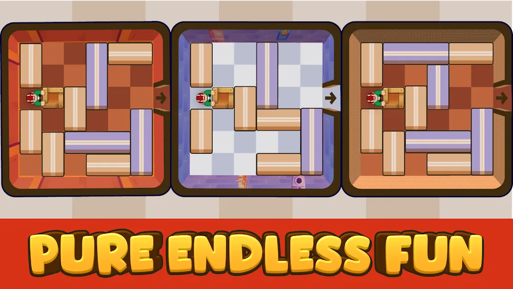 Push Box Out (Пуш Бокс Аут)  [МОД Unlimited Money] Screenshot 2