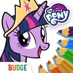 Скачать взлом My Little Pony Color By Magic (Май Литл Пони)  [МОД Mega Pack] - полная версия apk на Андроид