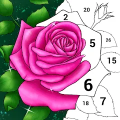 Скачать взломанную Casual Color - Color by Number  [МОД Unlimited Money] - последняя версия apk на Андроид