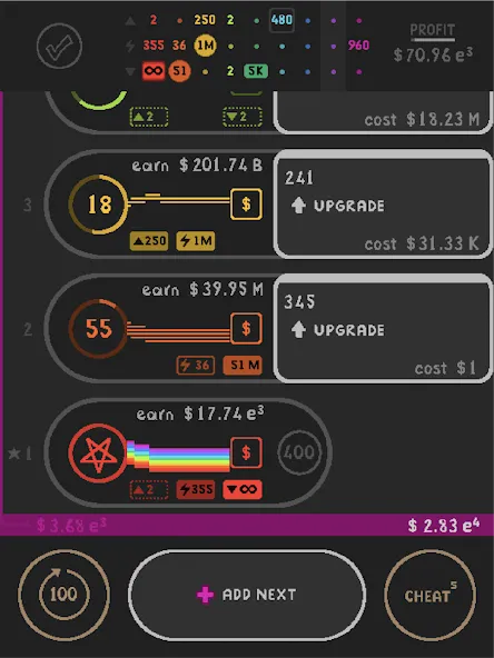 Idle Game 1 (Айдл Гейм 1)  [МОД Меню] Screenshot 5