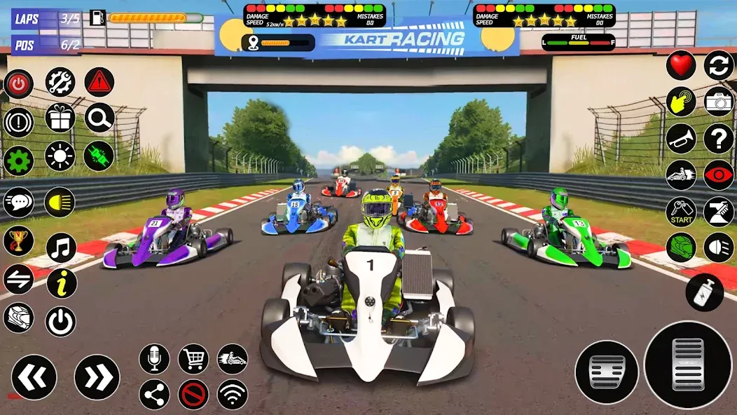 Buggy Race: Kart Racing Games  [МОД Много денег] Screenshot 2