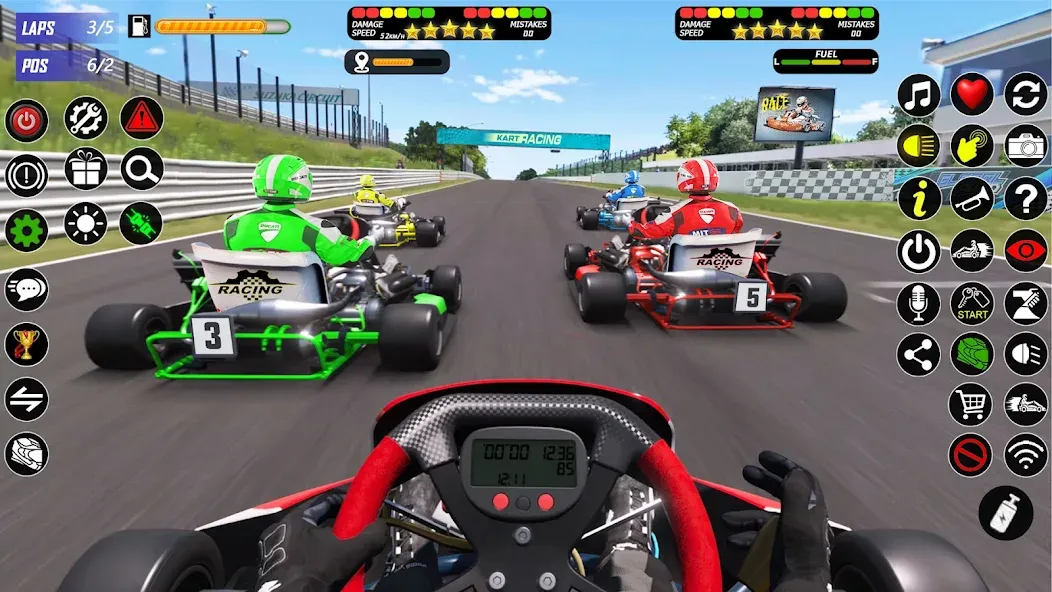 Buggy Race: Kart Racing Games  [МОД Много денег] Screenshot 3