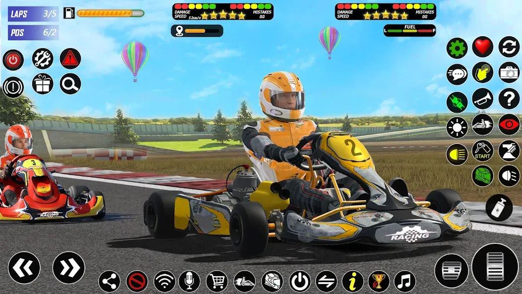 Buggy Race: Kart Racing Games  [МОД Много денег] Screenshot 4
