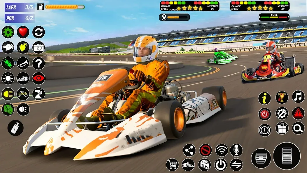 Buggy Race: Kart Racing Games  [МОД Много денег] Screenshot 5