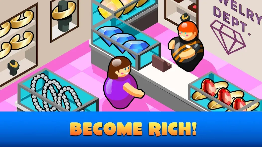 Idle Supermarket Tycoon－Shop (Айдл Супермаркет Тайкун)  [МОД Unlimited Money] Screenshot 4