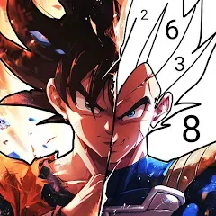 Взломанная Color Fan - Color By Number (Цветной веер)  [МОД Много монет] - полная версия apk на Андроид