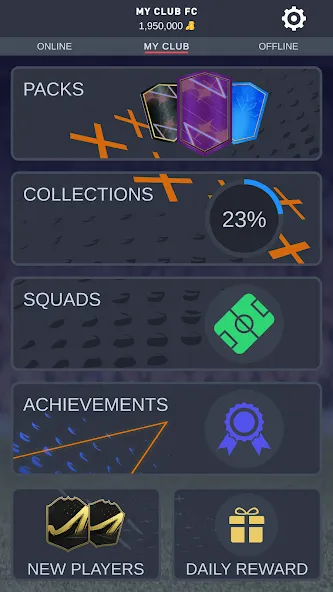DEVCRO 23 - Draft, Packs! (ДЕВКРО ФУТ 23)  [МОД Menu] Screenshot 5