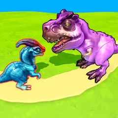 Скачать взломанную Dino Merge (Дино Мердж)  [МОД Unlocked] - полная версия apk на Андроид