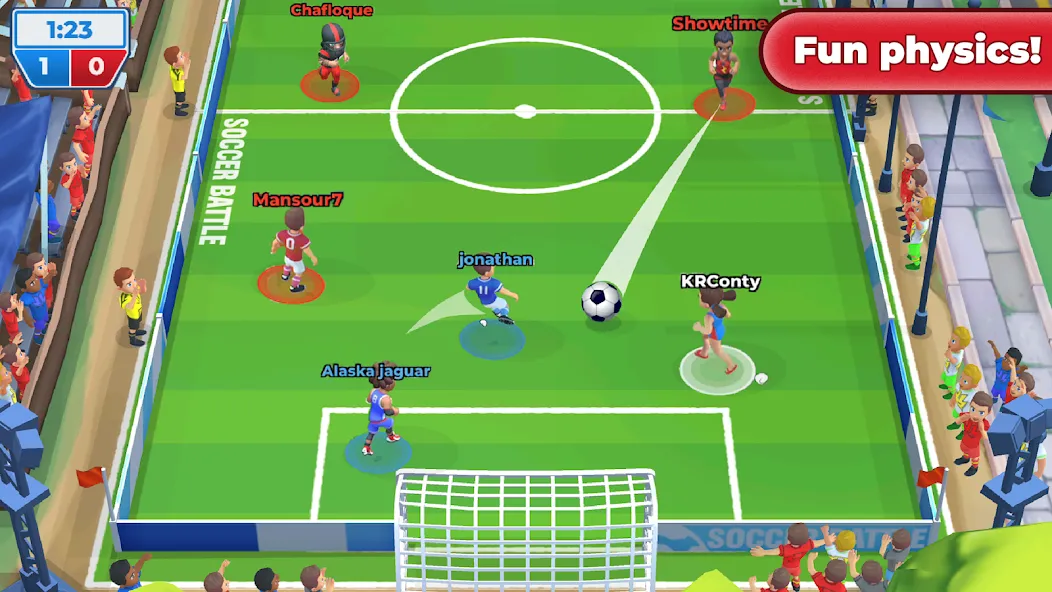 Soccer Battle -  PvP Football  [МОД Mega Pack] Screenshot 5