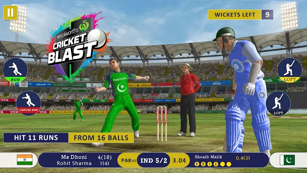 World Cricket Games Offline  [МОД Unlocked] Screenshot 2