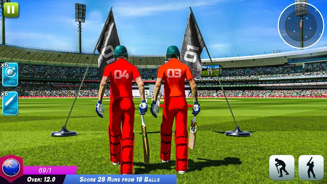 World Cricket Games Offline  [МОД Unlocked] Screenshot 5