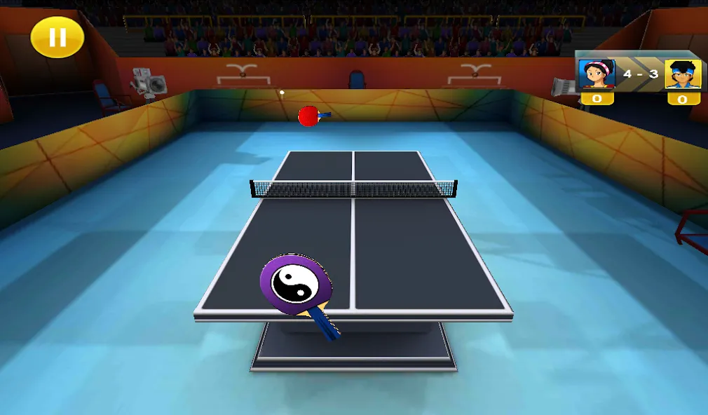 Ping Pong Stars - Table Tennis (Пингпонг Старс)  [МОД Бесконечные монеты] Screenshot 1