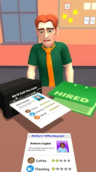 Boss Life 3D: Office Adventure (Босс Лайф 3Д)  [МОД Menu] Screenshot 3