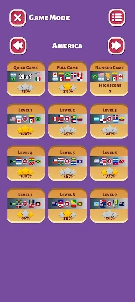 Country Flags World Quiz Game  [МОД Unlimited Money] Screenshot 2