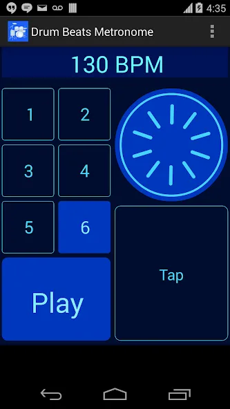 Drum Beats Metronome  [МОД Меню] Screenshot 2