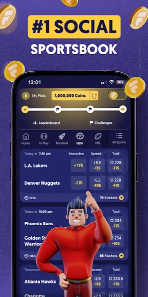 Fliff - Sports Picks (Флифф)  [МОД Unlocked] Screenshot 1